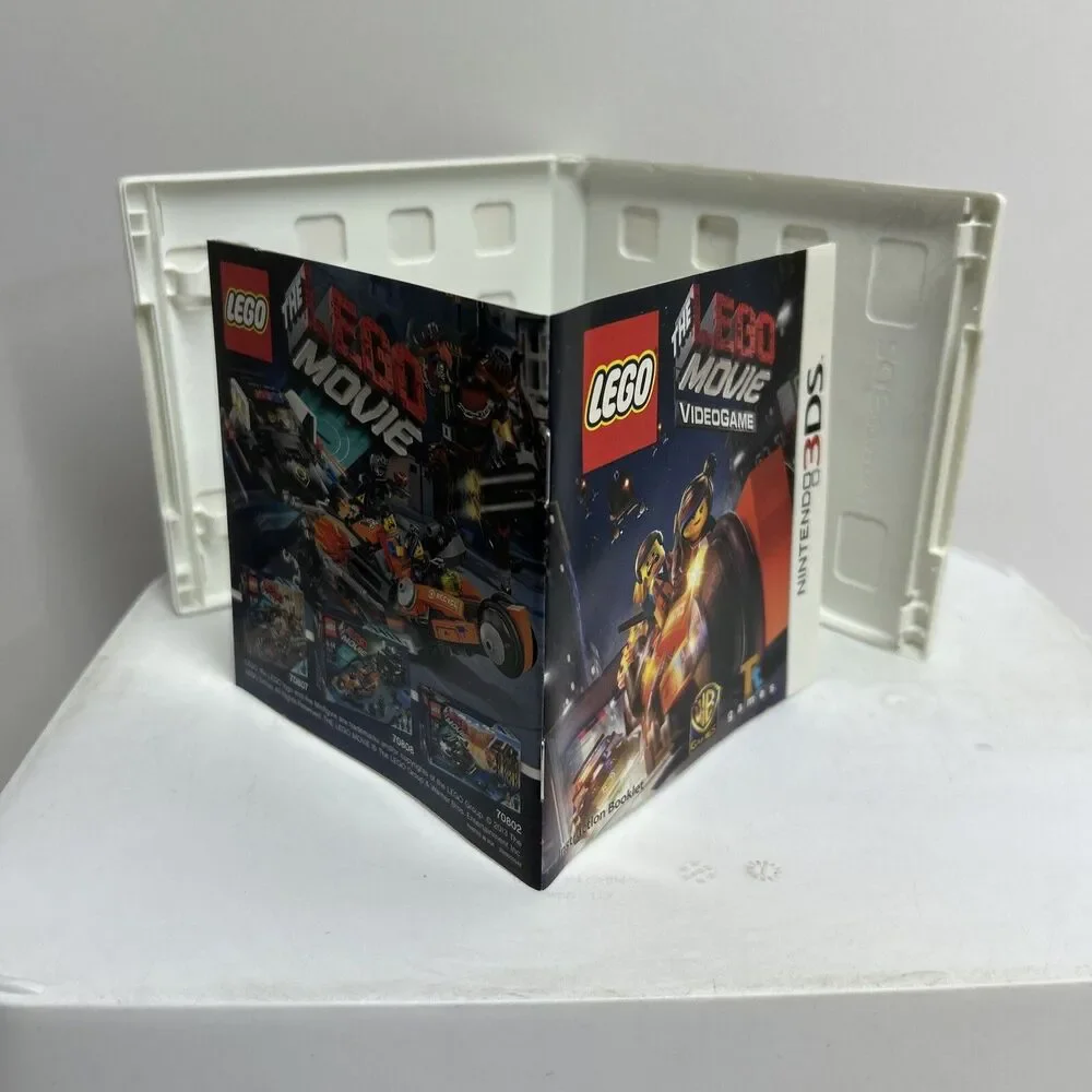 🔥🔥🔥The Lego Movie Videogame‎ - 3DS - Case And Manual Only “NO GAME”🔥🔥🔥